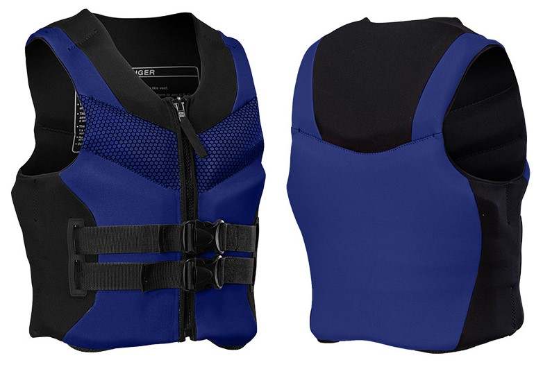 Adult Water Sport Life Jacket (L-XL) Blue